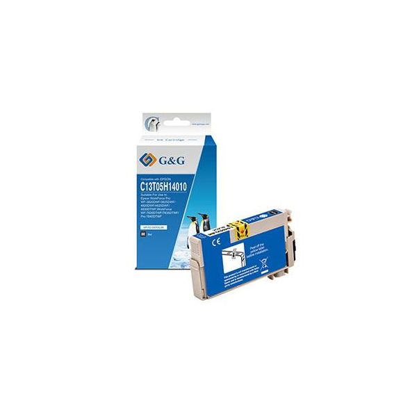 Inchiostro Compatibile G&G Con C13T05H14010, NP-R2-0405XLBK, Nero-image