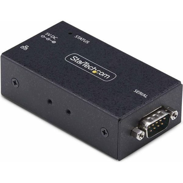 Startech.Com Adattatore Da Seriale A Ethernet A 1 Porta, Server Ip Tcp Seriale, Montaggio A Parete/Din, Adattatore Ethernet Rs232/Convertitore Lan, Adattatore Da RS232 A RJ45/RS232 Su Ethernet Per Dispositivi Remoti RS232-image