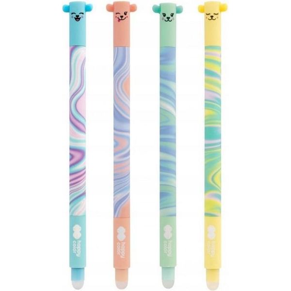 Penna A Sfera Cancellabile Pastel Twist Blu (40 Pezzi)-image