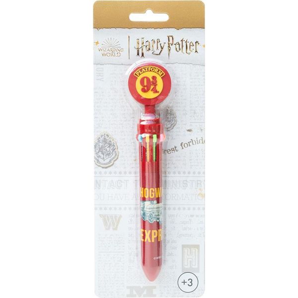 Erik Editores Harry Potter Piattaforma 9 3/4 10 Colori Matita 3D Rosso Rosso Taglia Unica-image