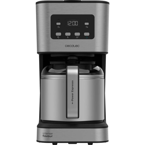 Cecotec Coffee 66 Drop & Thermo Time Filter Coffee Maker Argento Taglia Unica / Spina Ue 220V Argento Taglia Unica-image