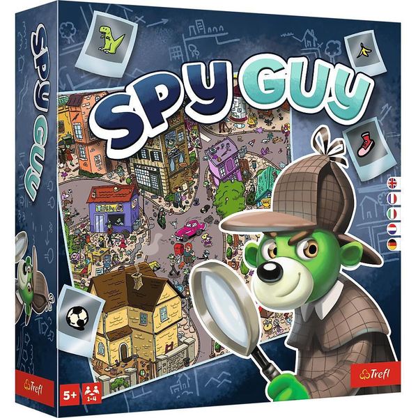 Gioco Da Tavolo Spy Guy Di Trefl - Gioco Educativo Per Bambini Per 1-4 Giocatori-image