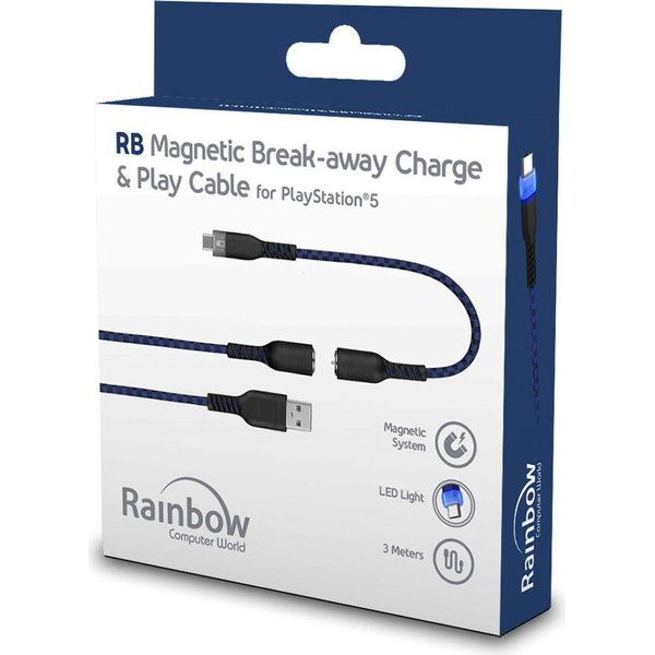 Rainbow Break-Away Ps5 Cavo Controller Trasparente Trasparente Taglia Unica-image