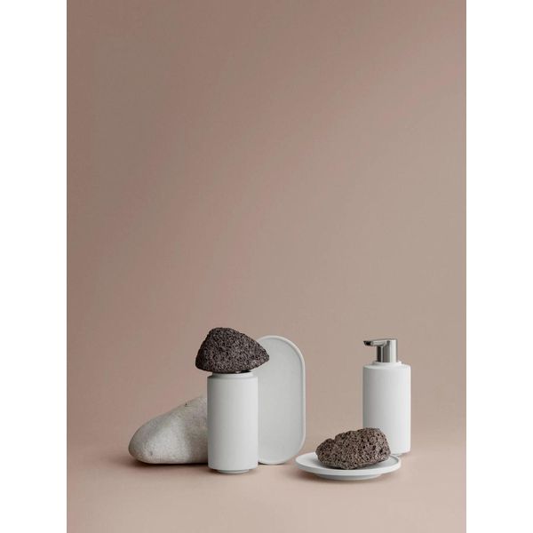 Blomus Portasapone Creto In Diversi Colori, Selezione:Portasapone Creto - Lily White-image