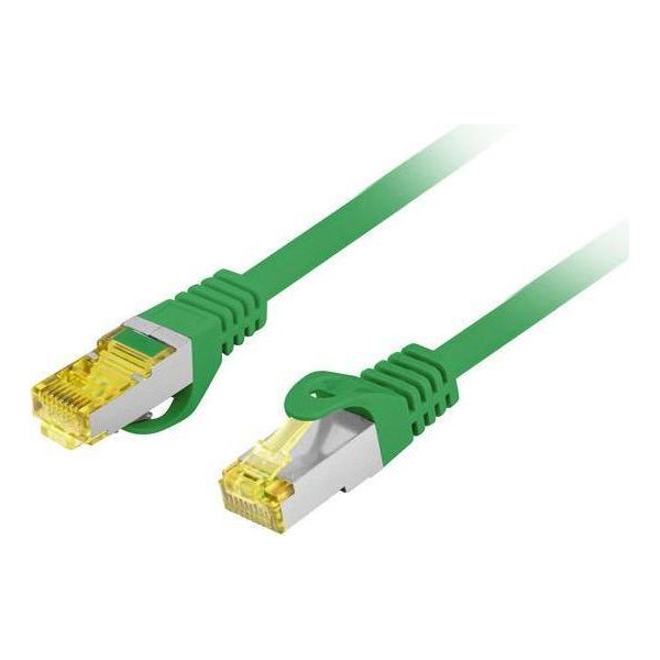 Cavo Patch Lanberg Ftp Kat.6A 0,5M Lszh Cu Fluke Passed Zielony-image