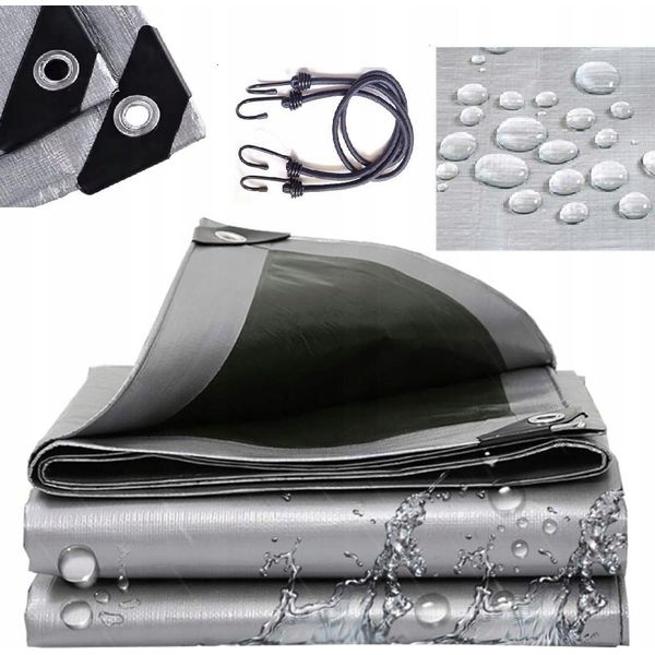 Ekspand | Telone 4X4 M - Argento-Nero - Resistente Alle Intemperie - Resistente All'acqua E Al Gelo-image