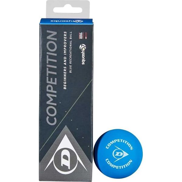 Dunlop Comp 3B Palle Da Squash Trasparente 3 Palle Trasparente 3 Palle-image