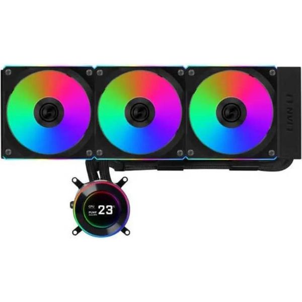 Lian Li Hydroshift Ii LCD-C 360CL Argb Aio Raffreddamento Ad Acqua - Nero - 28 Db - Amd Socket AM4 (Ryzen)-image