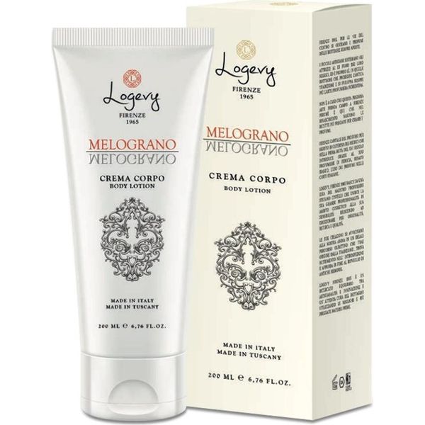 Logevy - Crema Corpo - Melograno - 200 Ml - Nutre E Idrata La Pelle-image