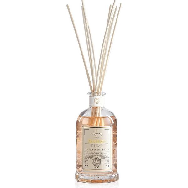 Logevy - Deodorante Per Ambienti - Zenzero E Lime - 1 Litro - Note Speziate Di Zenzero E Lime-image