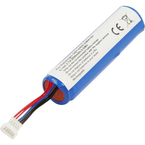 Avizar, Batteria Di Ricambio Datalogic GBT4400/GM4100 3,7 V 2600 Mah Li-Ion, Blu-image