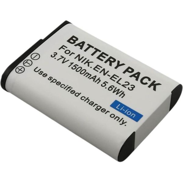 Avizar, Batteria Nikon Coolpix B700 1500 Mah 3,7 V Li-Ion, Bianco-image
