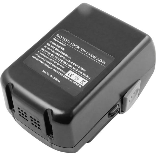 Avizar, Batteria Agli Ioni Di Litio 18V 3000Mah 54Wh Di Ricambio Per L'utensile Hitachi Cr 18DSL, Nero-image