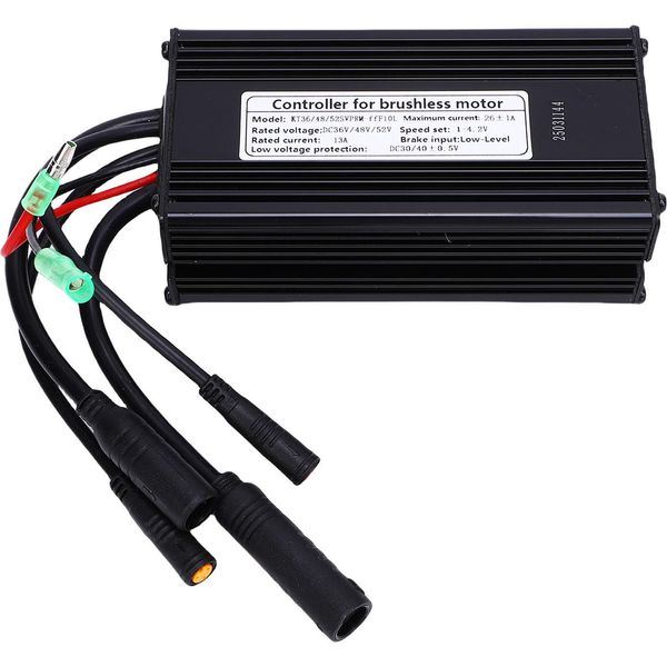 36 V 48 V 52 V Controller Motore 9 Tubi 500W 750W Onda Sinusoidale Con Spina Impermeabile Per Bicicletta Elettrica-image