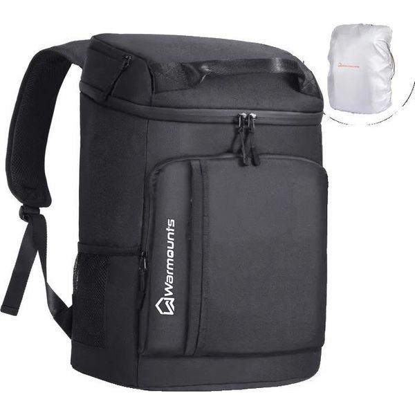 Borsa Termica, Isolata Per 36 Lattine, Design A Prova Di Perdite, Nera-image