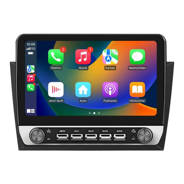 Android Radio 32GB Per Vw Golf 6 2008-2012 Carplay Navi Controllo Del Volante Bluetooth Rds Wifi Dsp Gps Dab+-image