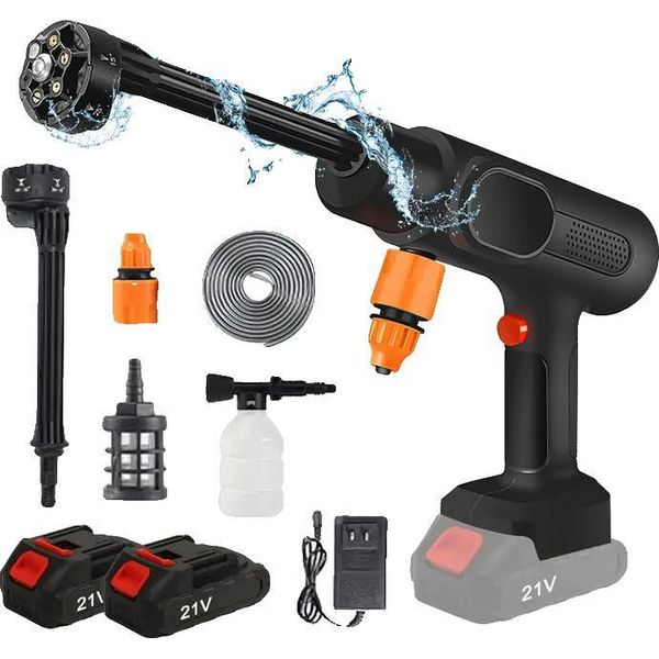 Idropulitrice, Design Cordless, Potenti Funzioni 6-In-1, Con 2 Batterie-image