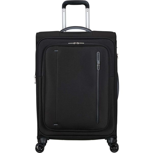 American Tourister Carrello Cloudrider Spinner Exp. Tsa Jet Black Nero-image