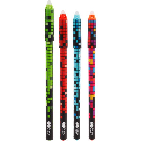 Penna A Sfera Cancellabile Pixi Blox Happy Color-image