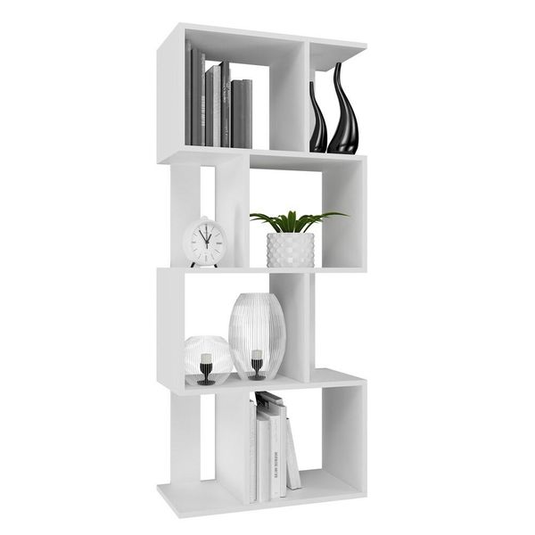 Scaffale, Bianco, 59,5 X 104 X 30 Cm-image