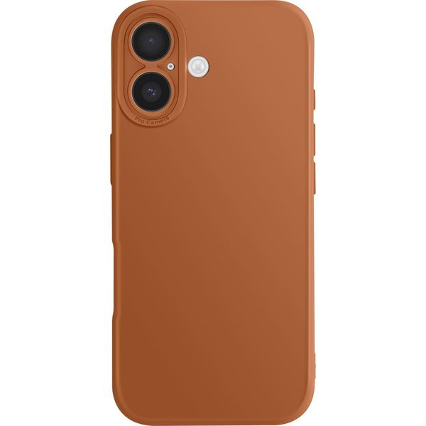 Avizar, Custodia Morbida In Silicone Per Iphone 17 Con Protezione Rinforzata Della Fotocamera, Marrone-image