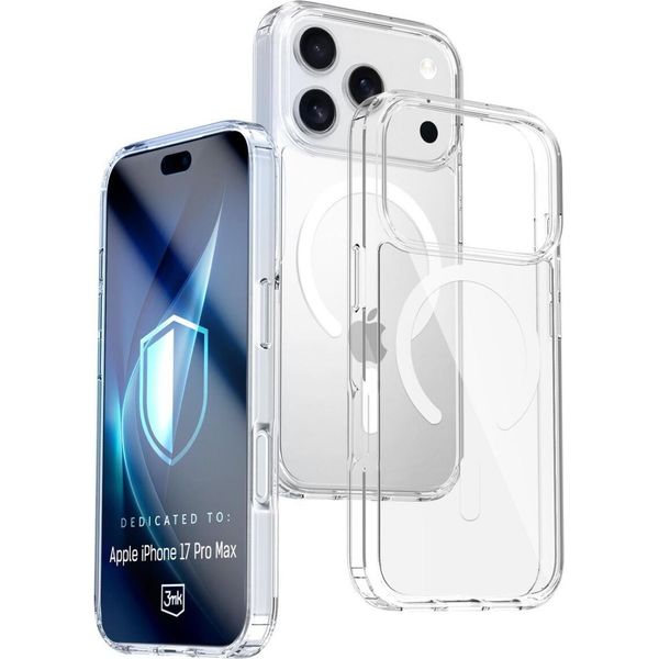 3Mk Armor Magcase - Custodia Protettiva Con Anello Magnetico Per Telefono Cellulare Compatibile Con Iphone 17 Pro-image