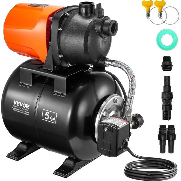 750W Pompa Per Giardino Pompa Per Irrigazione Pompa Per Piscina Pompa Per Pozzi Piatti 3700L/H-image