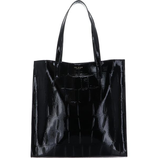 Ted Baker Borsa Shopper Borsa A Tracolla Vannda Croc Effect Icon Bag Black Nero-image