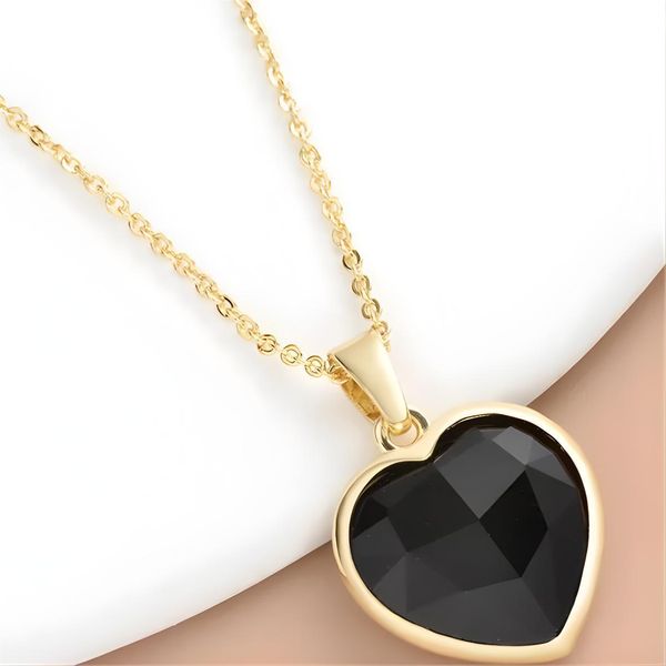 Collana QH-38989 - Nero/Oro KP38989-image