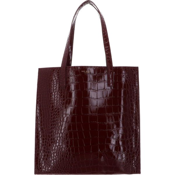 Ted Baker Borsetta Wenonaa Croc Effect Icon Bag Wine Bordeaux-image