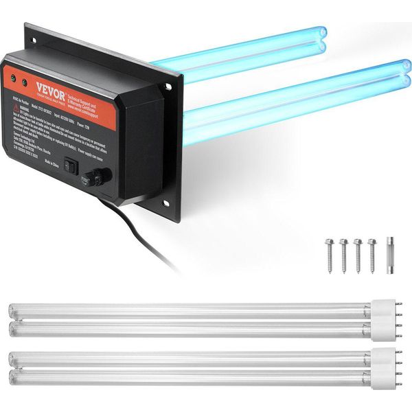 Purificatore D'aria Hvac 72W 258Mm Purificatore D'aria Uv In Condotto Per Sistemi Di Condizionamento Dell'aria-image