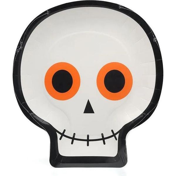 Piatto 27 X 24 Cm Halloween Colorato (6 Pezzi) (6 Pezzi)-image