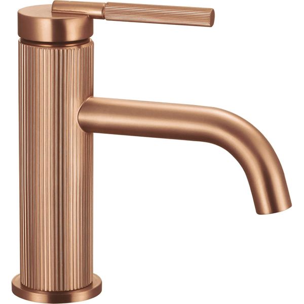 Miscelatore Lavabo Rea Argon Low Brush Copper-image