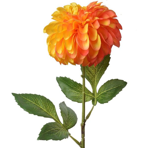 Fiore Artificiale Clayre & Eef 63 Cm Plastica Arancione-image