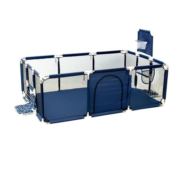 Box Per Bambini, Recinto Di Sicurezza Per Interni, Box Per Palline, Blu-image