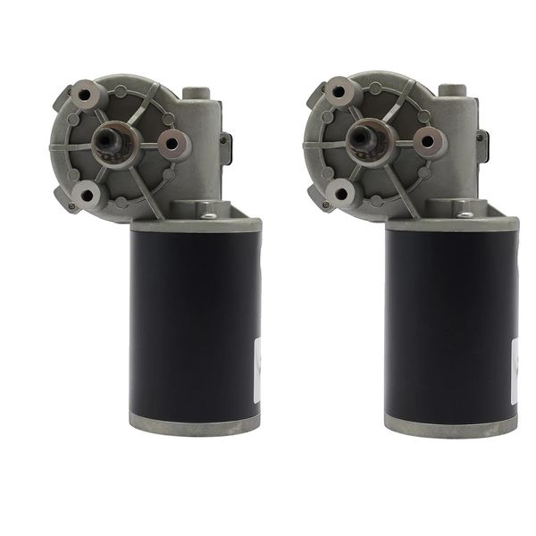 Motoriduttore Elettrico, Potenza 60W, Velocità 220 Giri/Min, Argento, 12V-image