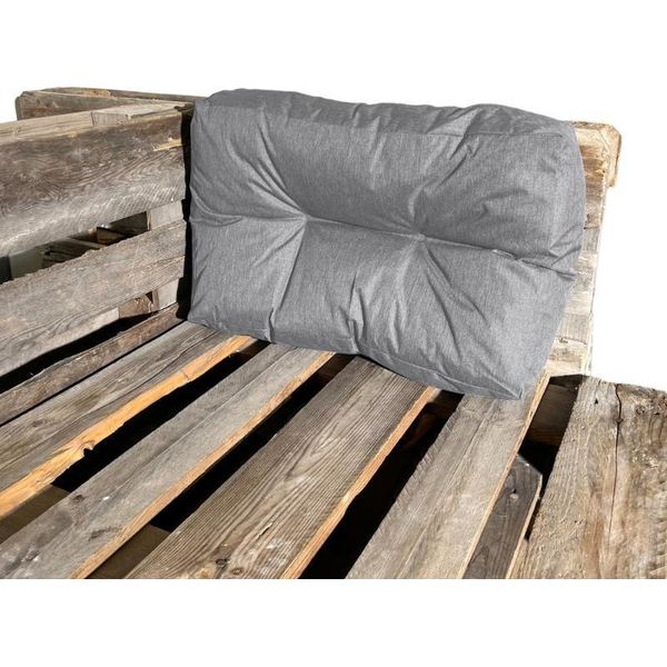 Cuscino Angolare Per Pallet In Poliestere Bananair 60X40 Cm Grigio-image