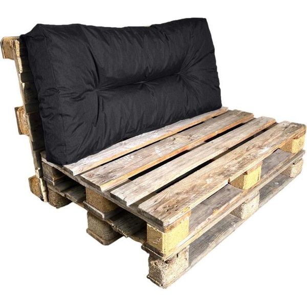 Cuscino Per Pallet In Poliestere Bananair 120X60 Cm Nero-image