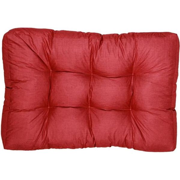 Seduta Cuscino Per Pallet In Poliestere Bananair 120X80X15 Cm Rosso-image