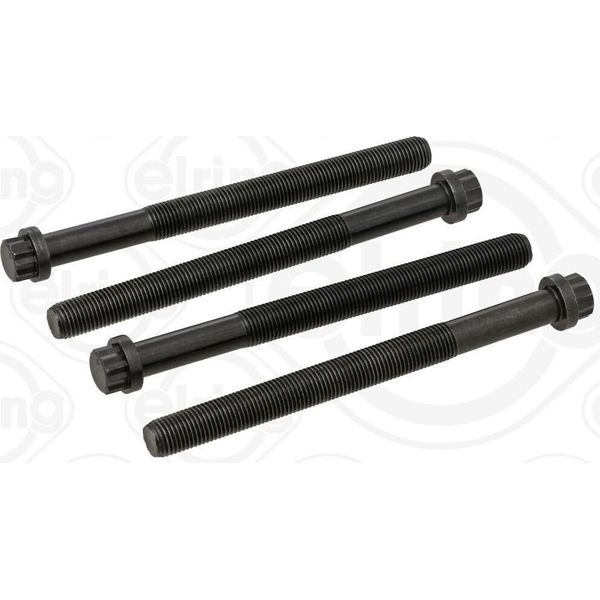 4X Elring 060.220 Set Di Viti Per Testata Cilindri Adatto Per MERCEDES-BENZ Actros M18X2,0X210-image