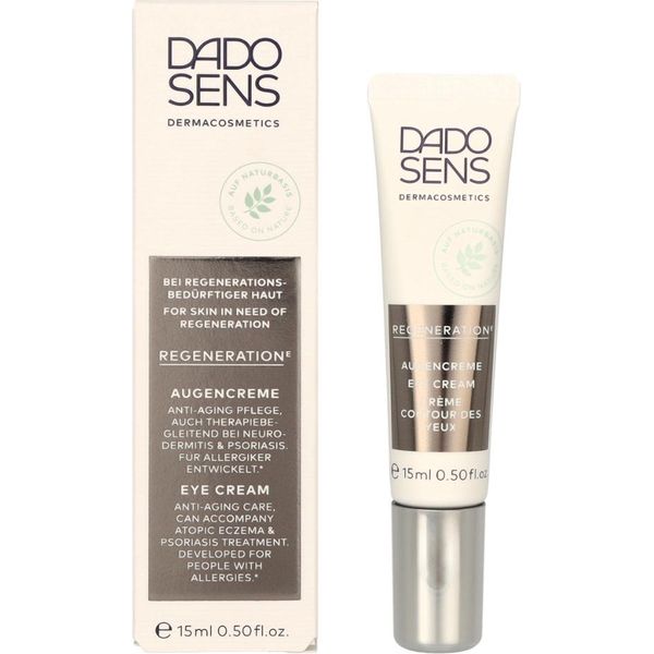Dado Sens Regeneration E Eye Cream 15Ml - Trattamento Idratante Intensivo Per Il Contorno Occhi Sensibile-image