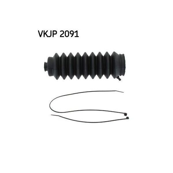 Skf Vkjp 2091 Set Di Soffietti Per Assale Anteriore Sterzante, Assale Anteriore Entrambi I Lati-image