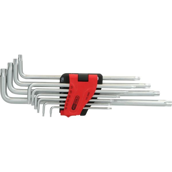 Ks Tools Set Di Chiavi Angolari Torx Extra Lunghe 10 Pezzi - 151.4860-image
