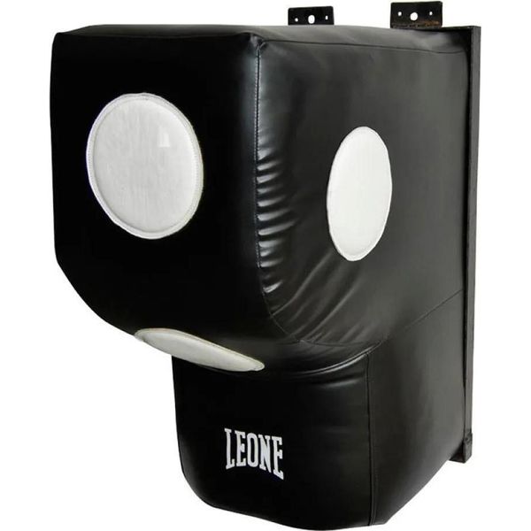 Leone1947 Sacco Da Boxe A Muro Bianco, Nero Bianco, Nero Taglia Unica-image
