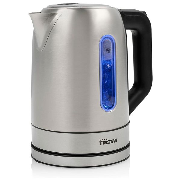 Tristar WK-1344 Wasserkocher 1,7 L 2200 W Schwarz - Silber (WK-1344)-image
