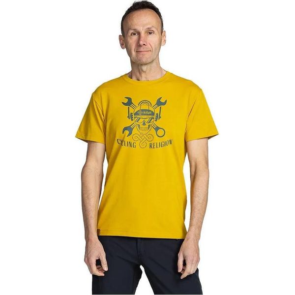 Kilpi Skully T-Shirt Manica Corta Giallo M Uomo Giallo M-image