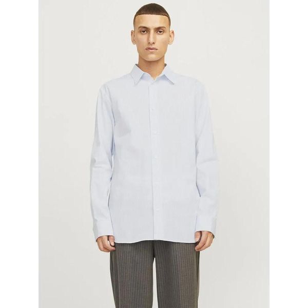 Jack & Jones Bushwick Stanley - Camicia A Maniche Lunghe Blu S Uomo Blu S-image