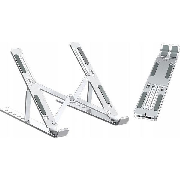 Supporto Per Tablet Laptop Pieghevole Regolabile In Metallo Rigido Ipad-image