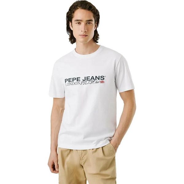 Pepe Jeans Matthew - Maglietta A Maniche Corte Bianco L Uomo Bianco L-image