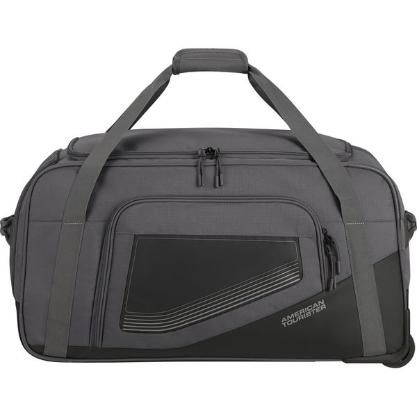 American Tourister Borsa Da Viaggio Carrello City Racer Duffle / Wh Black Grigio Scuro-image